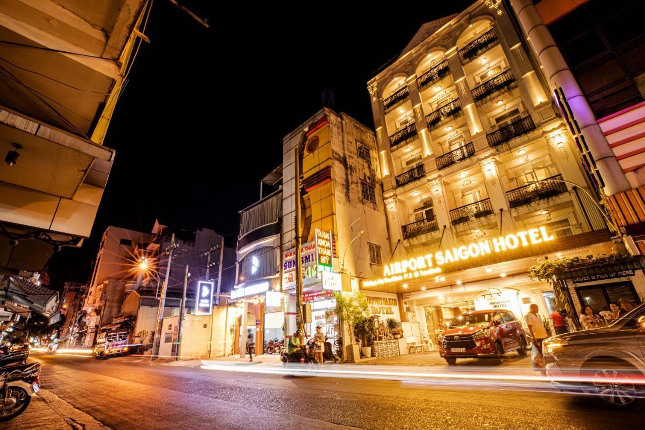 Airport Saigon Hotel - Gan Am Thuc Dem Cho Pham Van Hai Ho Či Minovo Město Exteriér fotografie
