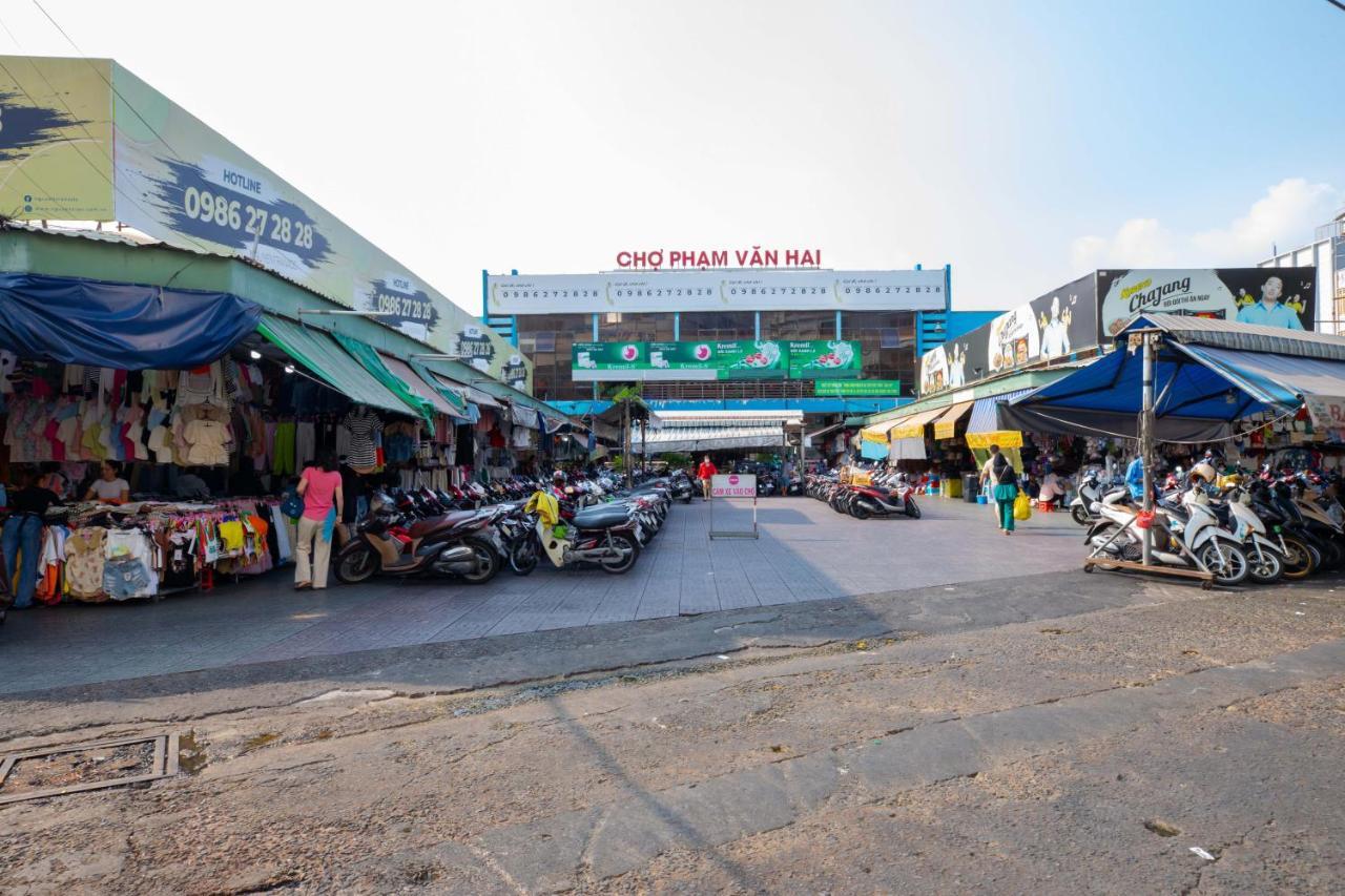 Airport Saigon Hotel - Gan Am Thuc Dem Cho Pham Van Hai Ho Či Minovo Město Exteriér fotografie