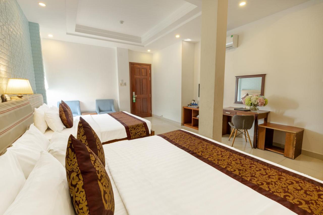 Airport Saigon Hotel - Gan Am Thuc Dem Cho Pham Van Hai Ho Či Minovo Město Exteriér fotografie